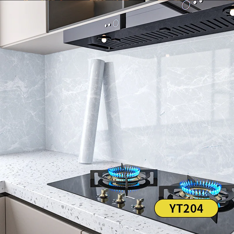 

Peel and Stick Grey Self Adhesive Removable Kitchen Wallpaper Waterproof for Cabinets Marble Effect Bathroom Bedroom Wall Paper
