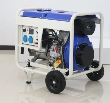 Home use 2.5 /2.8KW  open diesel generator air cooled AC single phase portable diesel generator 50HZ 60HZ factory price