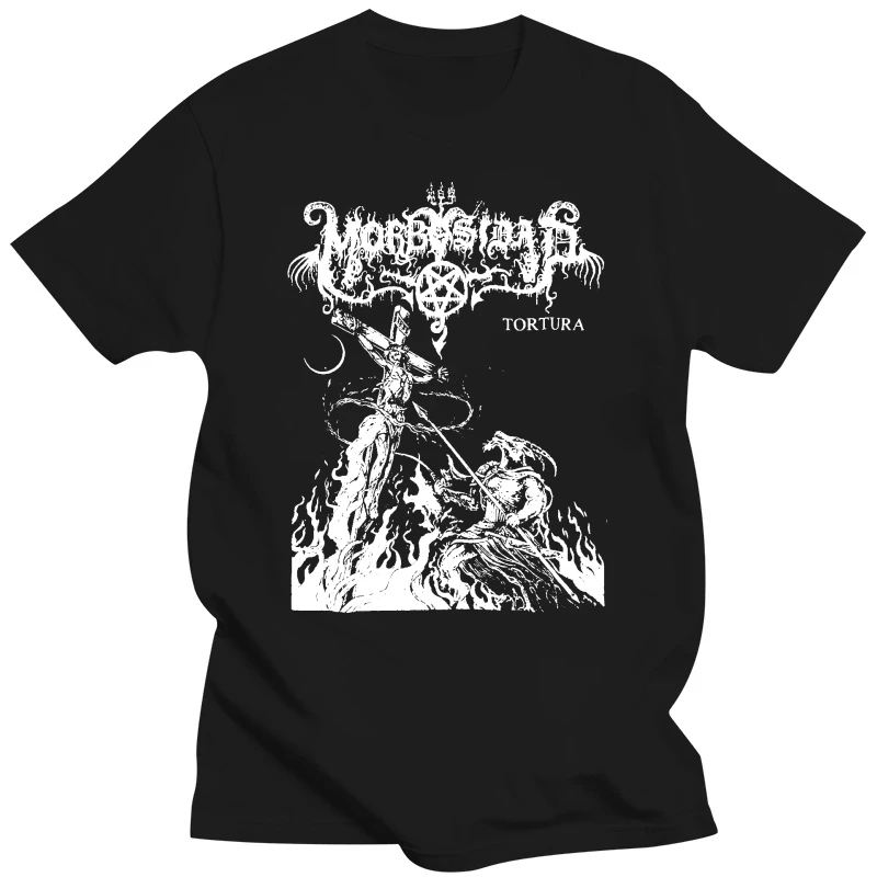 MORBOSIDAD X-Large T-Shirt Blasphemy Black Witchery Revenge Proclamation Satanic