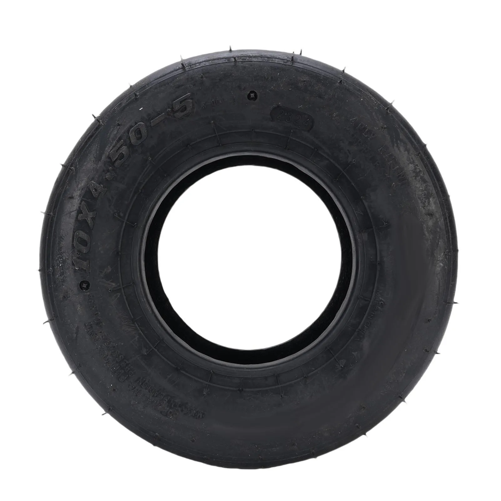 Bezdętkowa opona wyścigowa Slick Gumowa odporna na ścieranie Poprawiona kontrola 10x4.50-5 Bezdętkowa opona Slick Doskonały chwyt dla Drift Trike