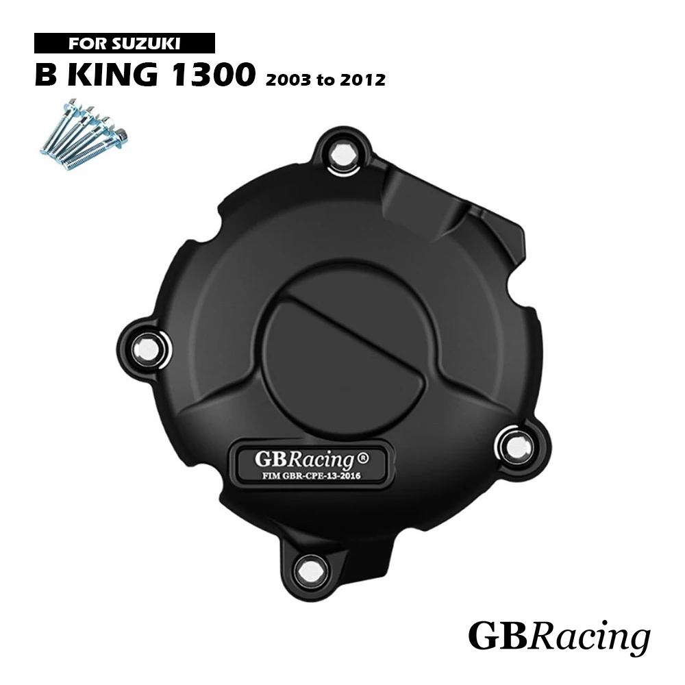 

B KING 1300 2007-2012 GBRacing Engine Protect Cover For SUZUKI Motorcycle Clutch Pulse Protection Accessories