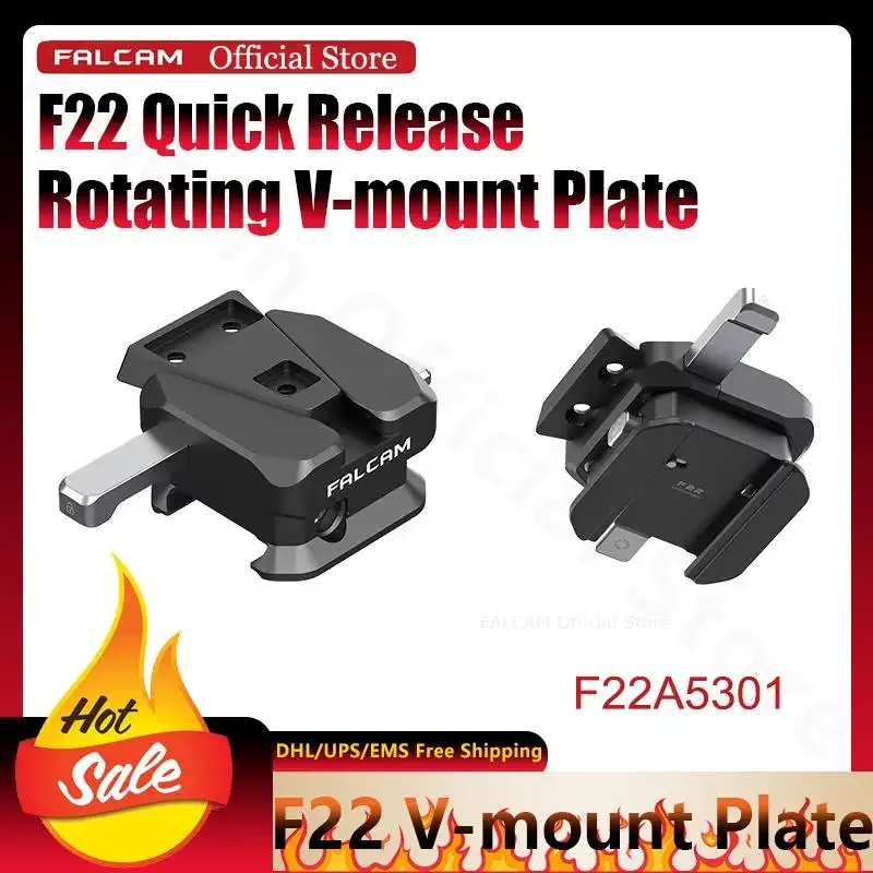 V-Mount Plate Camera Expansion Falcam Official BLACK F22 Quick Release Rotating Strong Compatibility Professional Accessories