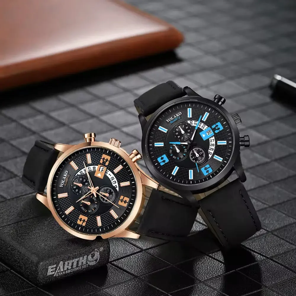 Fashionable Simple Man Watch Fashion Casual Men Watch Gentlemanliness Classic Quartz Watch for Outdoor Activities