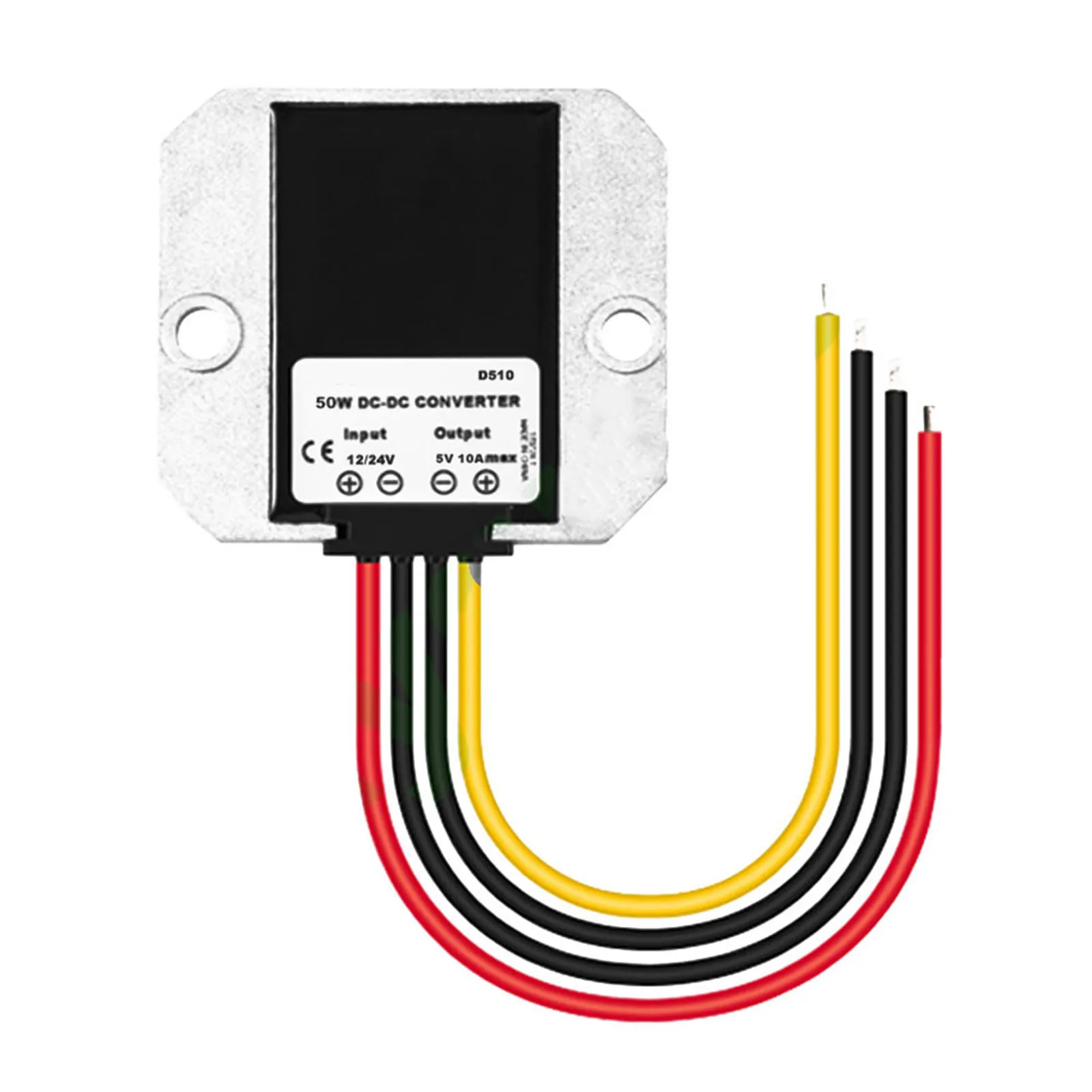 50W Waterproof DC Converter 12V 24V To 5V 10A Step-down Power Voltage Regulator Protections Power Supply Voltage Regulator