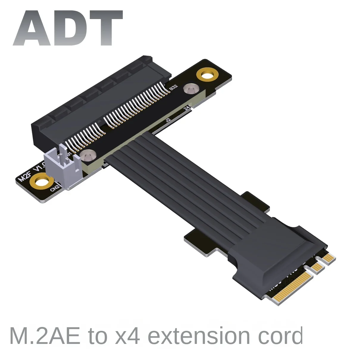 M.2 WiFi A.E key Interface Conversion Extension Cable Supports pcie4.0x4 ADTLINK