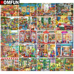 HOMFUN 5D Diamond Embroidery Needlework Kit