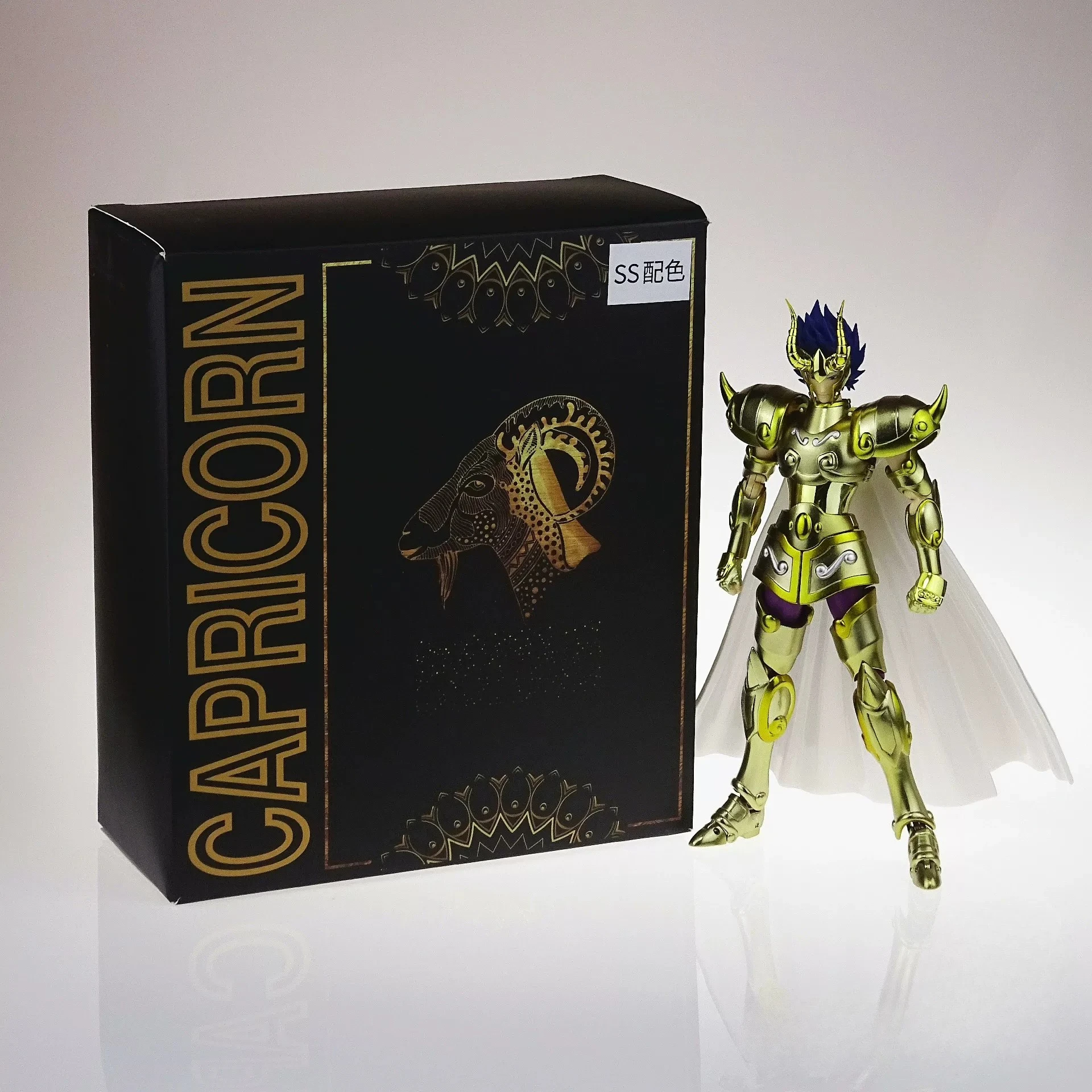 

In Stock, Ships Within 24 Hours, Saint Cloth Myth ST SS Color Version Golden Capricorn, Gold Saint Aldebaran