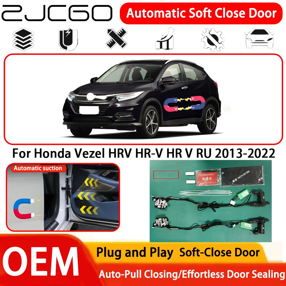 for Honda Vezel HRV HR-V HR V RU 2013-2022 Car OEM Plug and Play Automatic Electric Soft Close Door Comfort Closing System ﻿