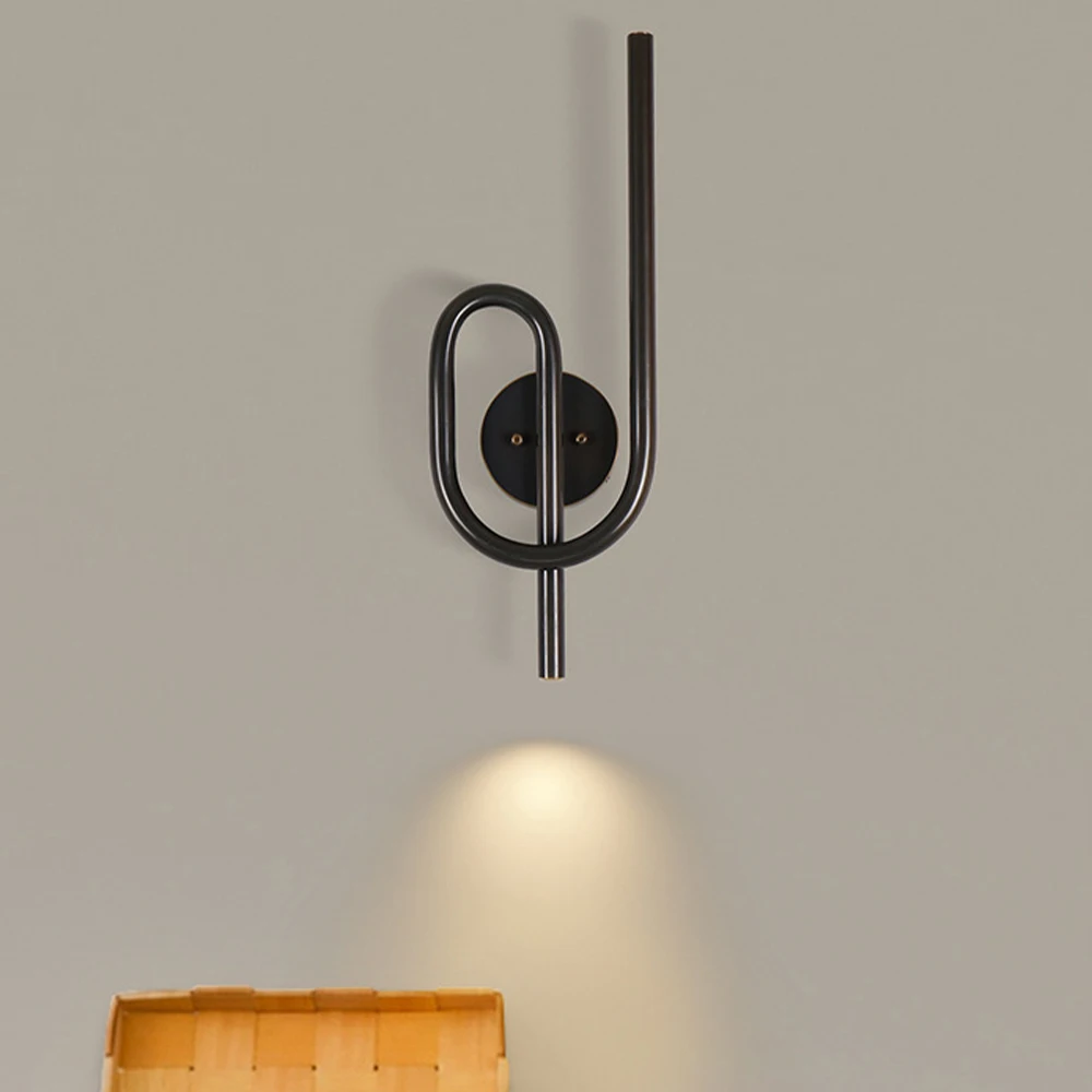 

New Chinese Wall Lamp Indoor Single Light Source Living Room Study Bedroom Corridor Staircase Decorative Lighting Wall Lamp
