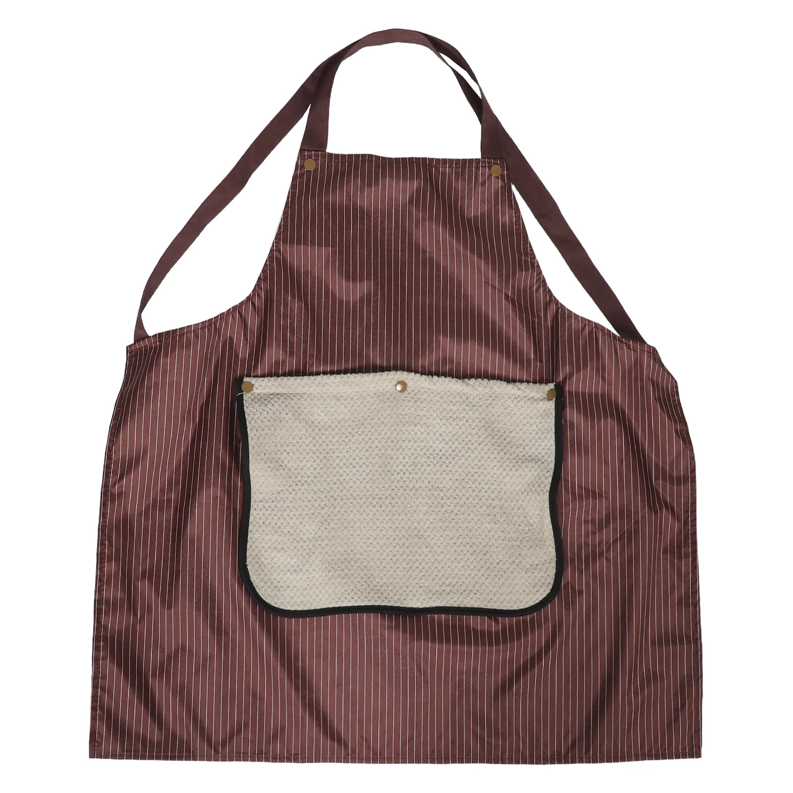 

Heavy Duty Waterproof Apron for Kitchen Cooking and Cleaning Detachable Towel Loop Full Coverage Cross Back Women Men Baking Bbq