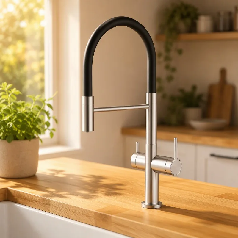 3 Way Stainless Steel Water Purifier Tap Splash Water Filter Kitchen Faucet Hot And Cold Mixer Taps