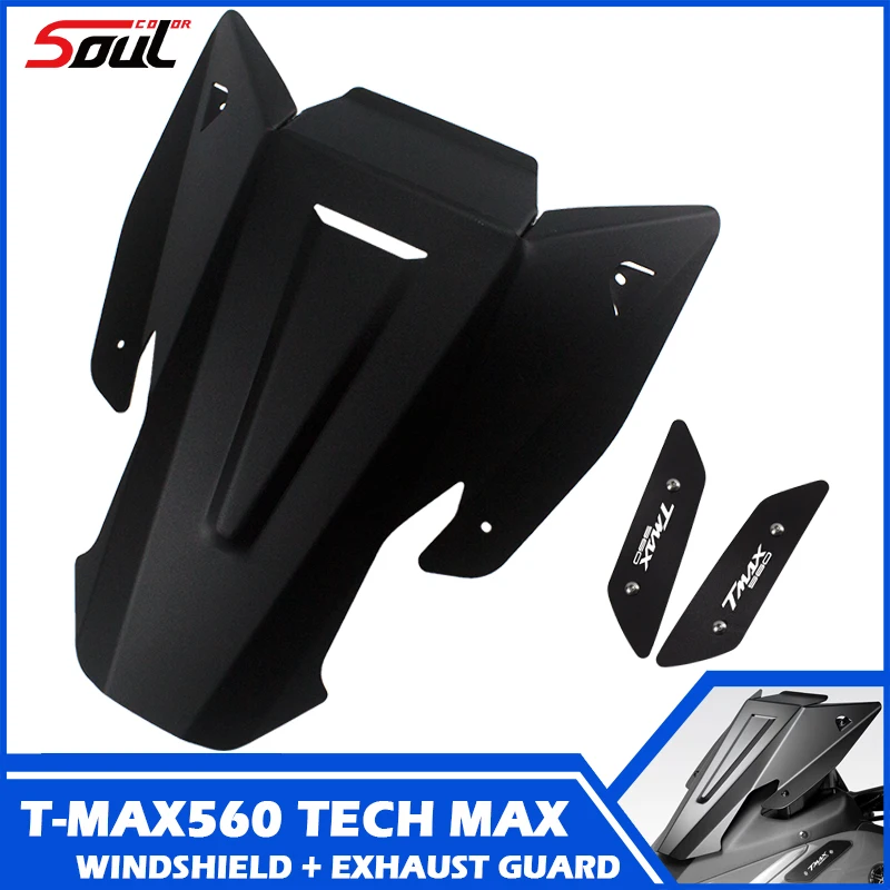 Aluminium Alloy Windshield Visor Windscreen Mirror cover Fits For T-MAX 560 TECH MAX 2022 2023 2024 2025 TMAX560 22 23