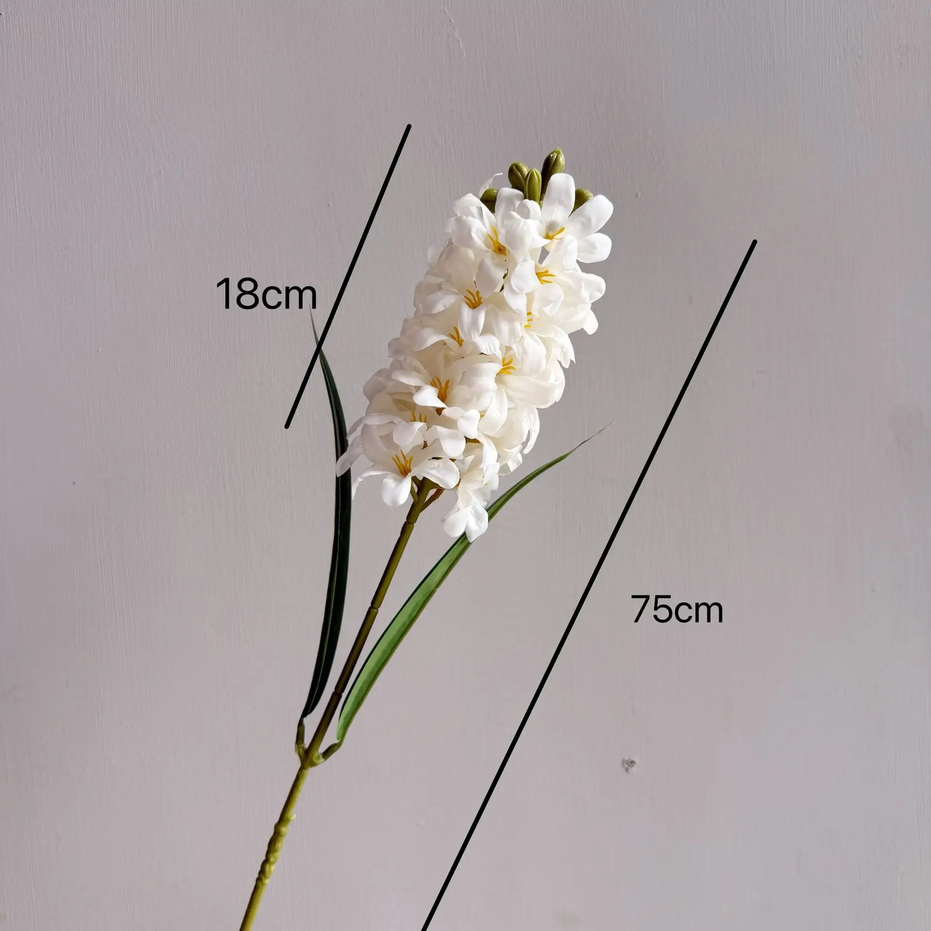 5 Stück Künstliche Latex-Hyazinthen, Echt Aussehende Blumen, Hochzeitsdekoration, Künstliche Blumen, Violett, Raumdekoration, Party, Esstisch, Flore – Detail 1