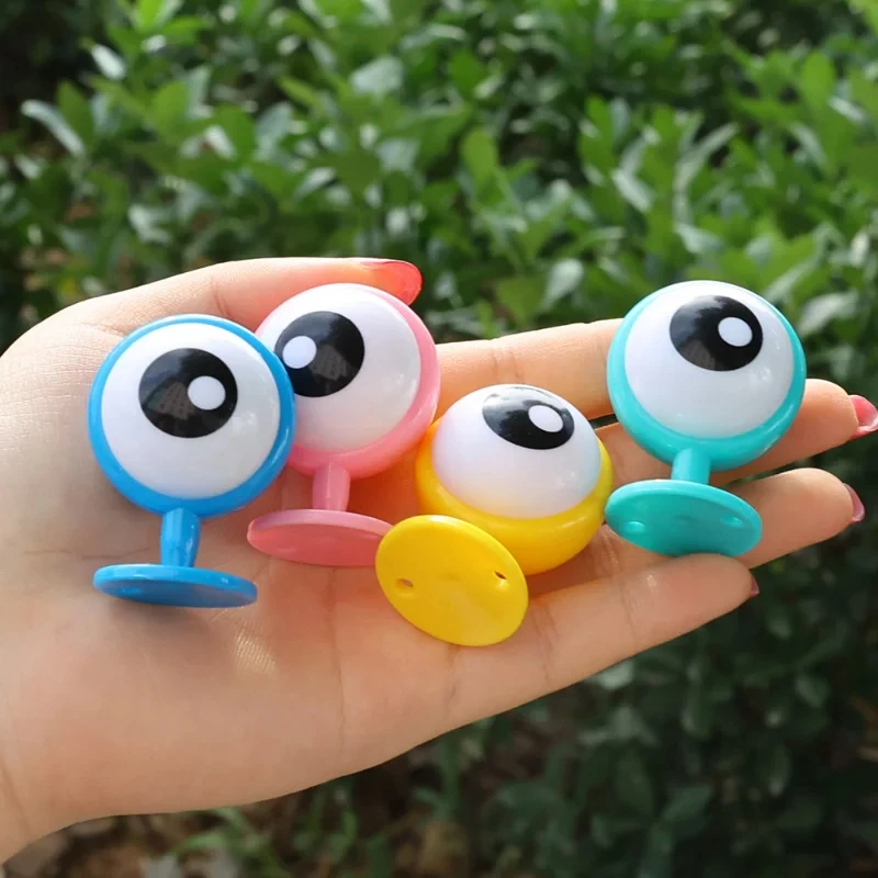 2pcs Cute Cartoon Eyes Styling Helmet Decor Personalized Helmet Stickers Motorcycles Bike Riding Helmet Decoration Accessories - view 5