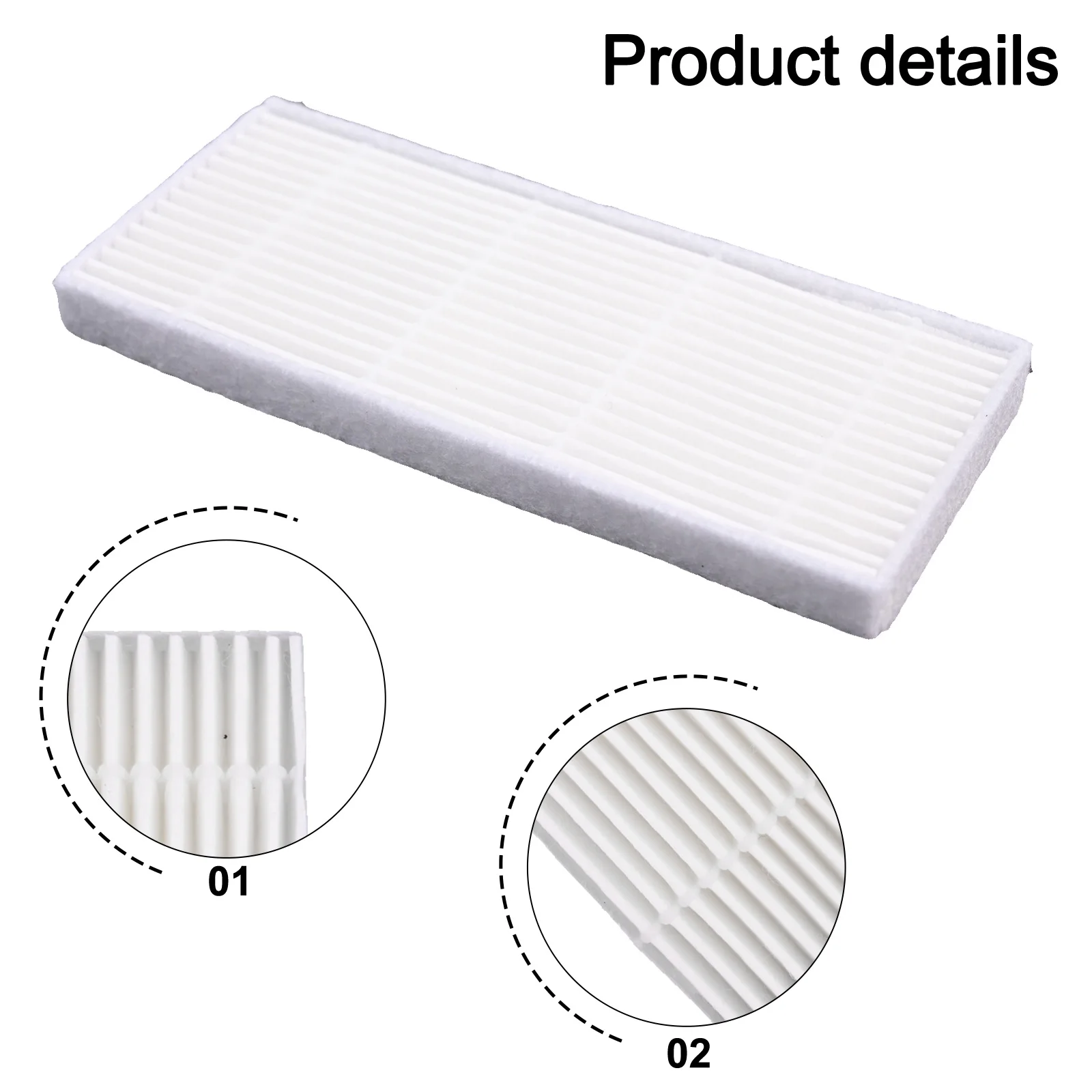 Replacement Parts for Honiture For Q6 Pro For Laresar For L6 Robot Vacuum Cleaner Enhances Performance Long lasting Durability