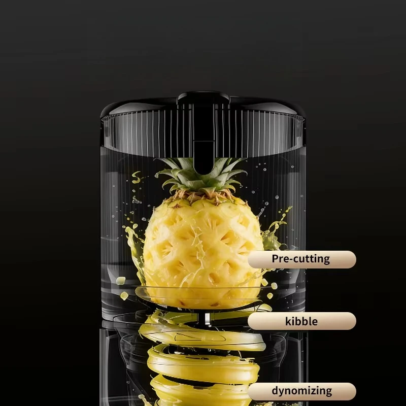 No filter 99% juicing rate Automatic slow juicer  inches wide mouth 3 liters capacity Household electric cold pressing juicer