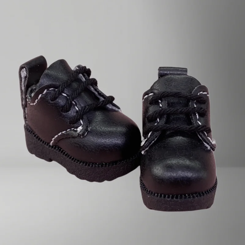 Original Neue Puppe Stiefel für Blythe Azon Puppe Spielzeug, 1/8 Mini Schöne Leder Punkte Gym Schuhe für BJD Puppen Boot Schuhe Zubehör