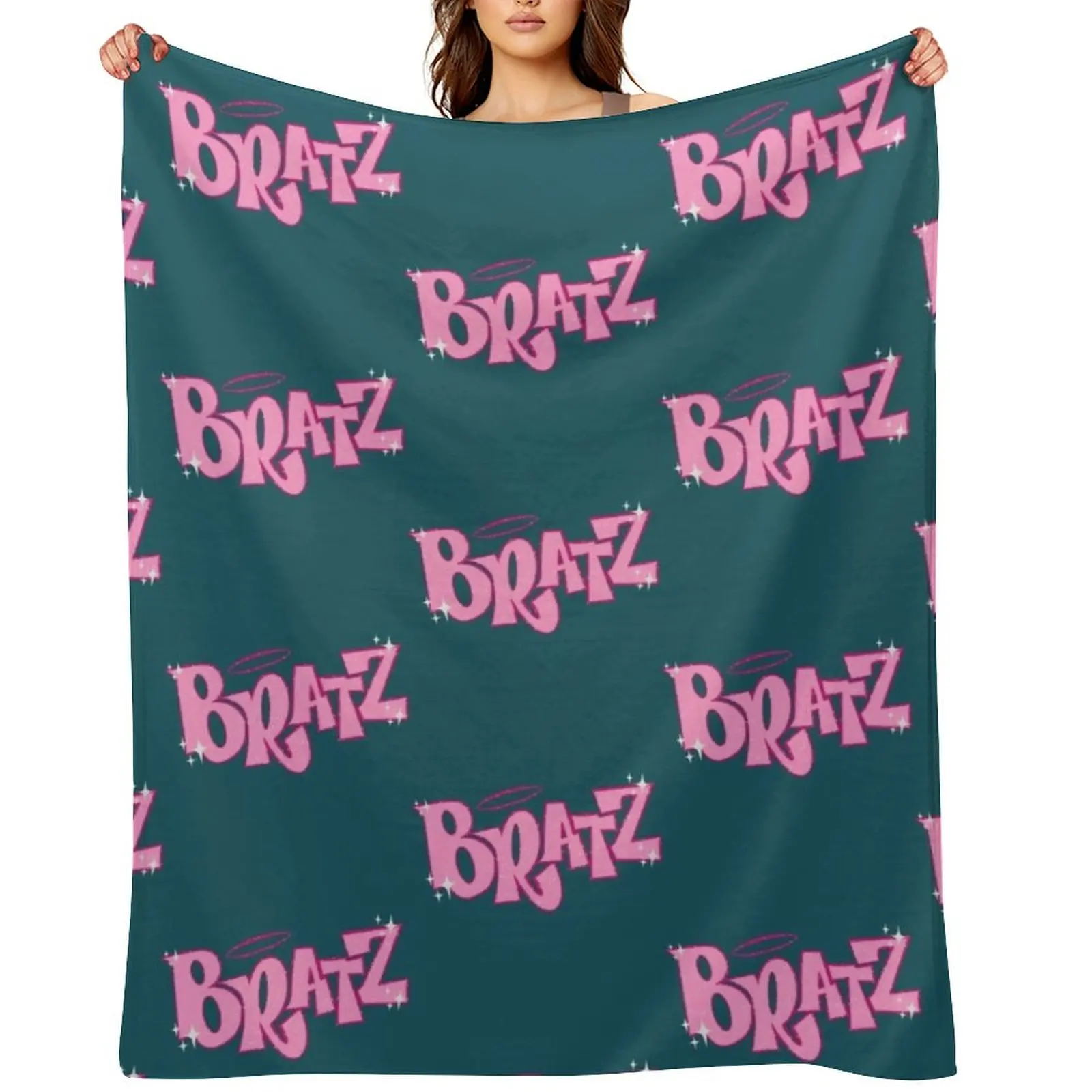 

Bratz! blingee y2k bratz logo Throw Blanket Loose Heavy blankets ands Quilt Blankets