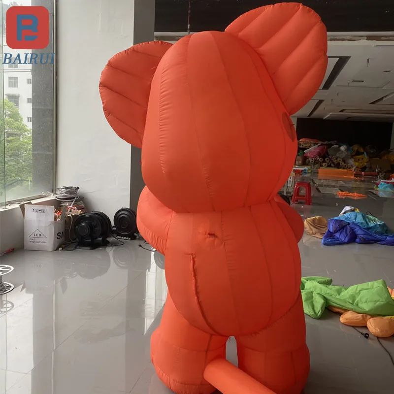 Modelo De Urso Inflável De Desenhos Animados Grande, Decoração De Playground, Adereços De Exposição, Pode Ser Tamanho Personalizado