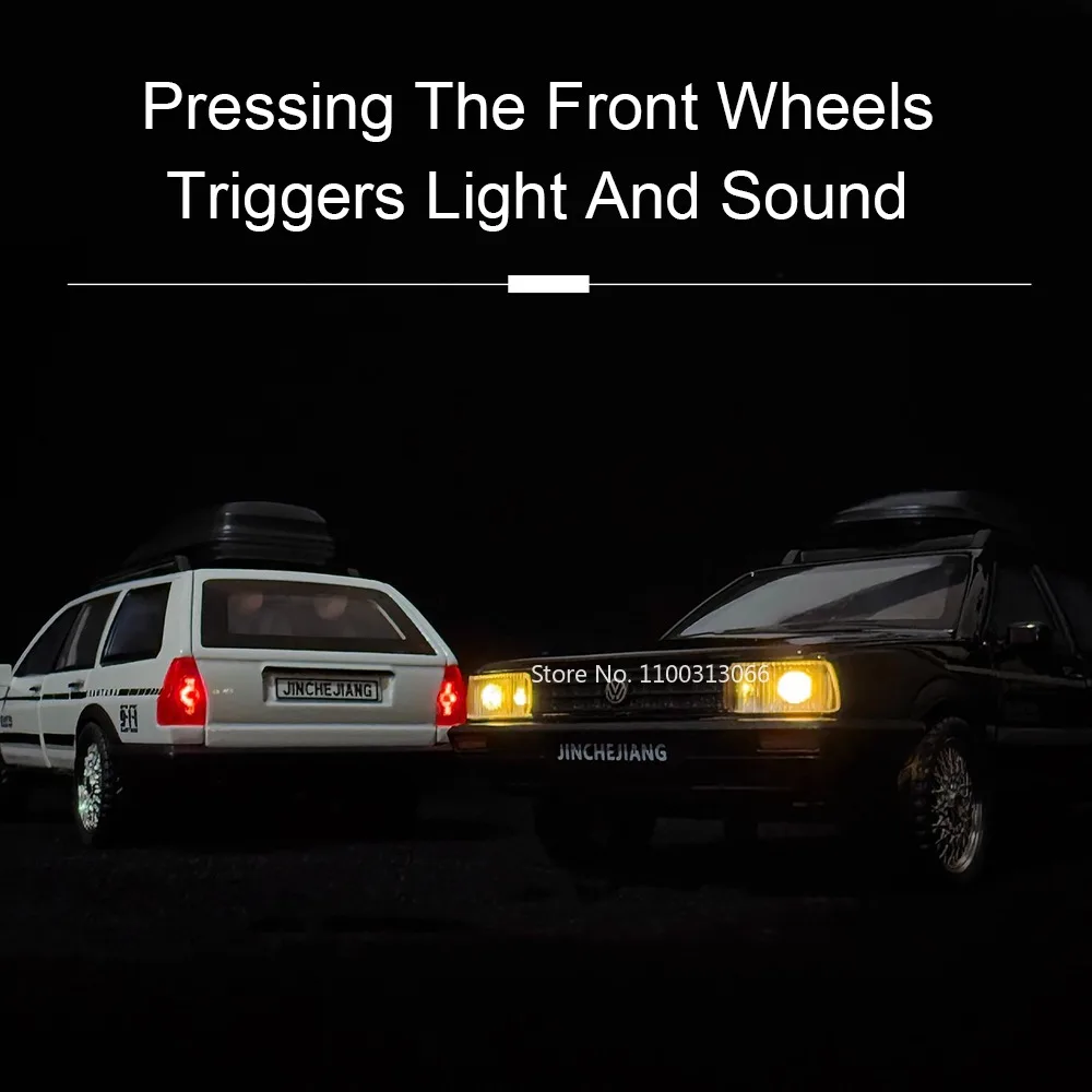 1:32 échelle alliage Santana Wagon AE86 jouets voitures moulé sous pression modèle avec retirer musique lumière Miniature voiture jouet pour garçons cadeaux de Festival