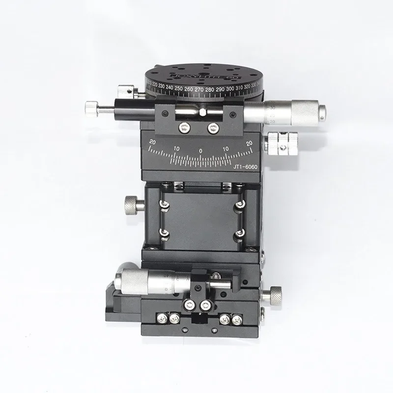 5-axis manual trim slide XY lifting arc rotating platform