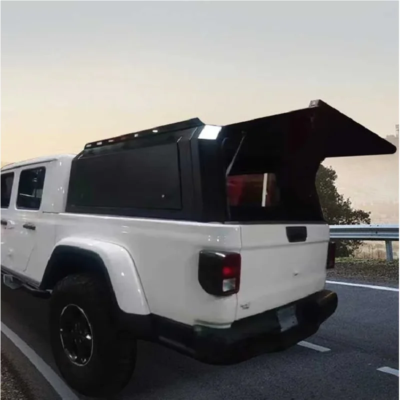 

Heavy-Duty Steel Canopy for Gladiator 2021 - Weatherproof Truck Bed Cover with Lockable Design Easy to Installation
