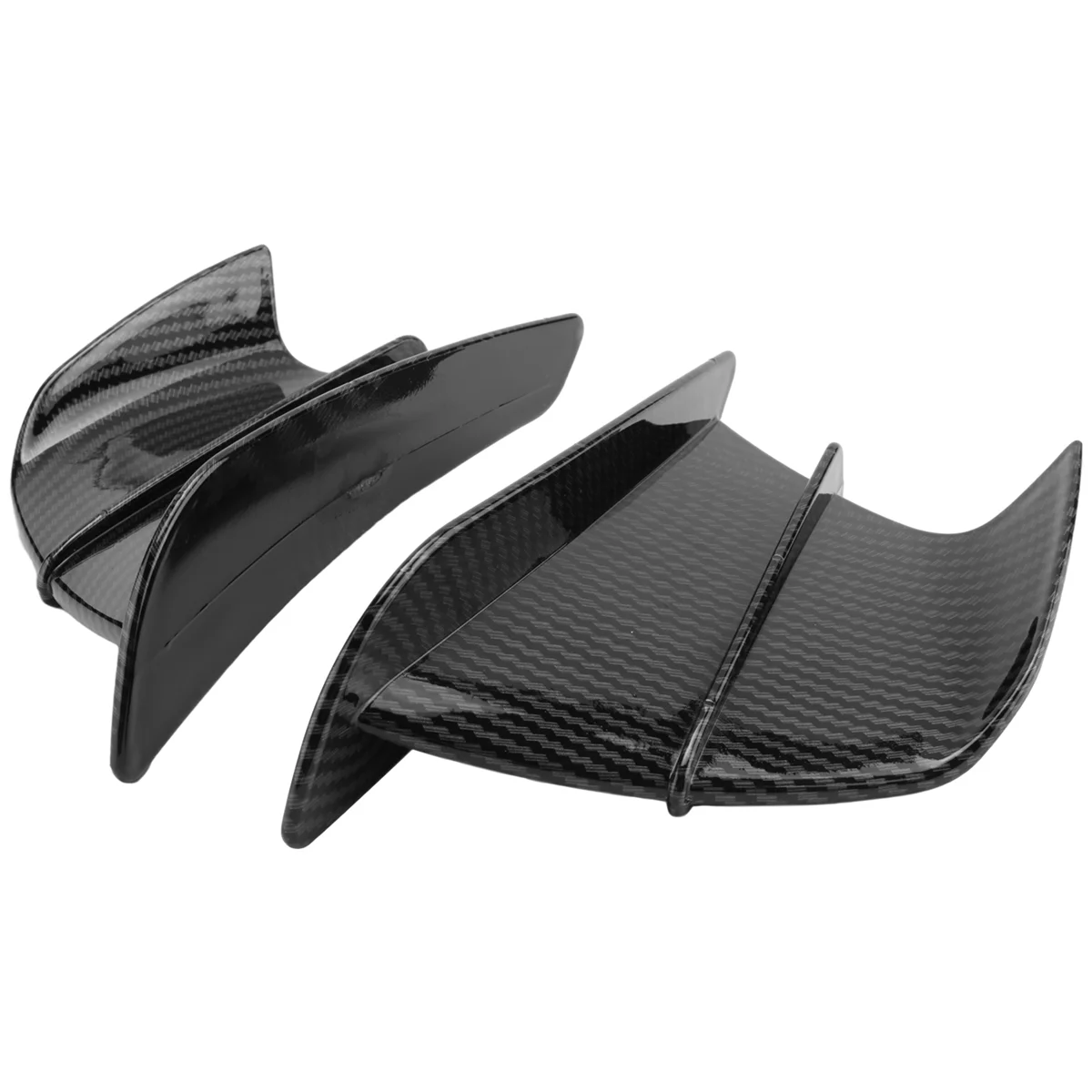 Motor Fairing sisi Winglet aerodinamis sayap deflektor Spoiler untuk Panigale V2 V4 899 959 1198 1199 1299(A)