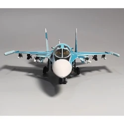 1:100 Scale Su-34 fighter  alloy simulation model Static collectible decoration Souvenir gifts collection toy  for adult boy