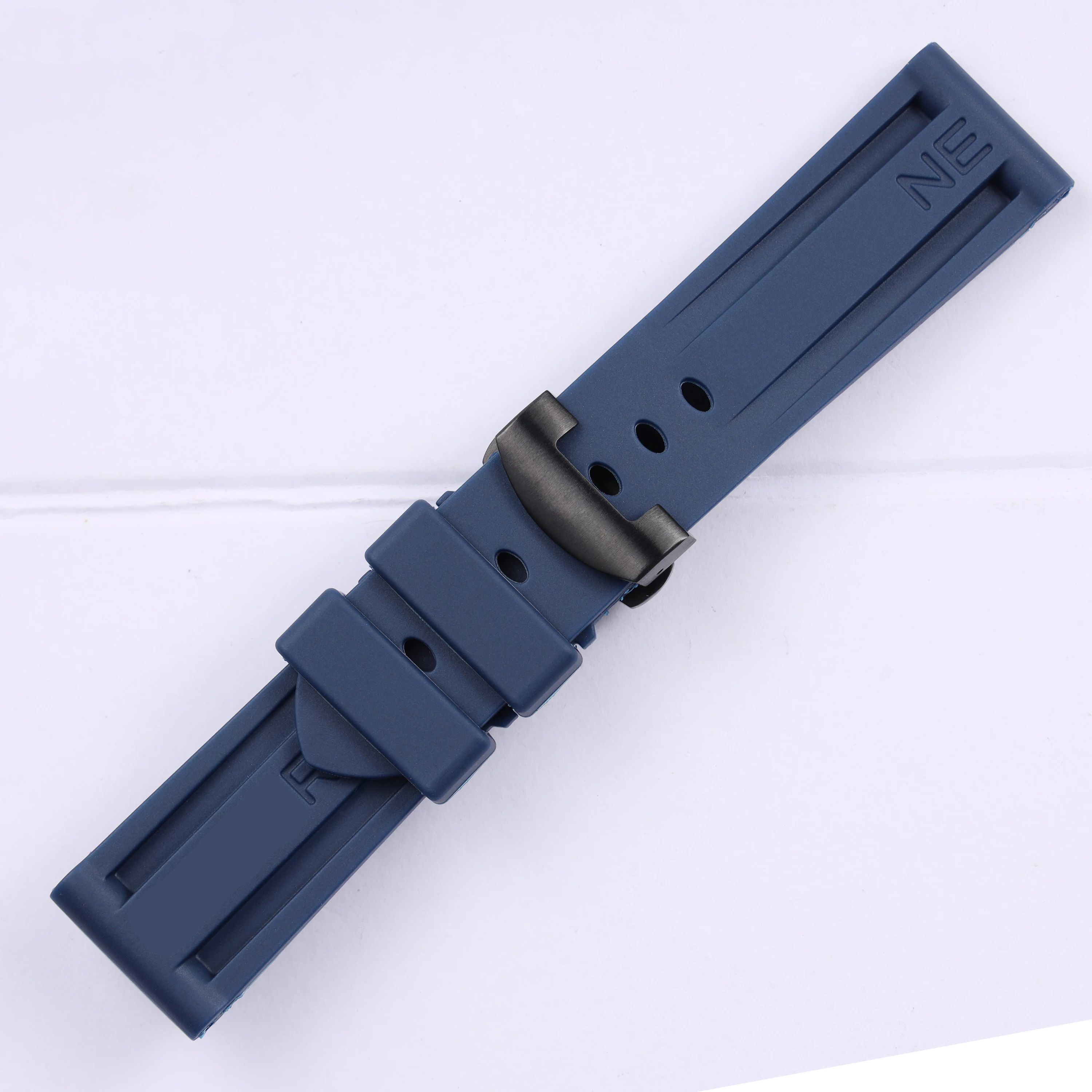 22 مللي متر 24 مللي متر 26 مللي متر مطاط مقاوم للمياه الرجال نشر المشبك حزام الساعات ل بانيراي حزام PAM441 359 111 المعصم سيليكون حزام سوار