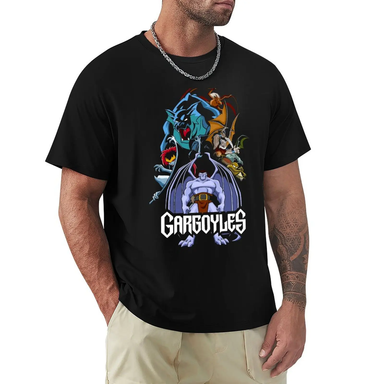 GARGOYLES - GOLIATH T-Shirt Modern Style Print T-Shirt