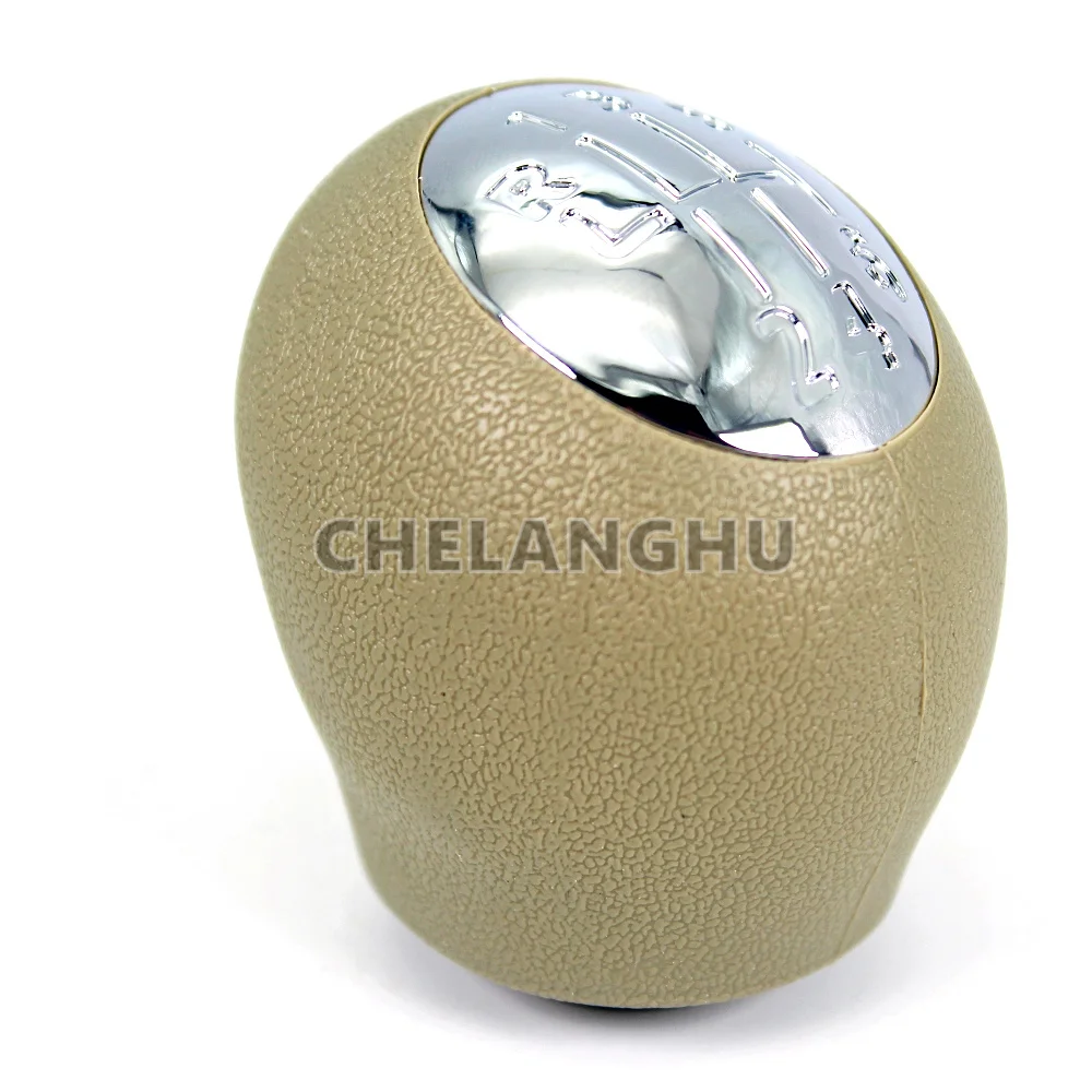Gear Knob For Renault MEGANE SCENIC LAGUNA ESPACE MASTER VAUXHAL OPEL MOVANO VIVARO New 6 Speed Car Gear Stick Shift Knob Beige