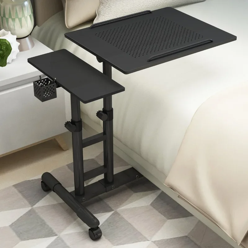 Lifting Mobile Computer Desk Bedside Sofa Bed Notebook Desktop Stand Table Learning Desk Folding Laptop Table Adjustable Table