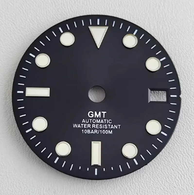 28.5 mm dial for NH34 NH35 NH36 GMT Movement luminous sterile single perpetual calendar watch dial accessories