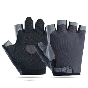Non -slip middle -finger gloves for men and women, breathable, MTB bike, summer, fitness, cycling, sports 10 Main Sales Gym Gym - №5