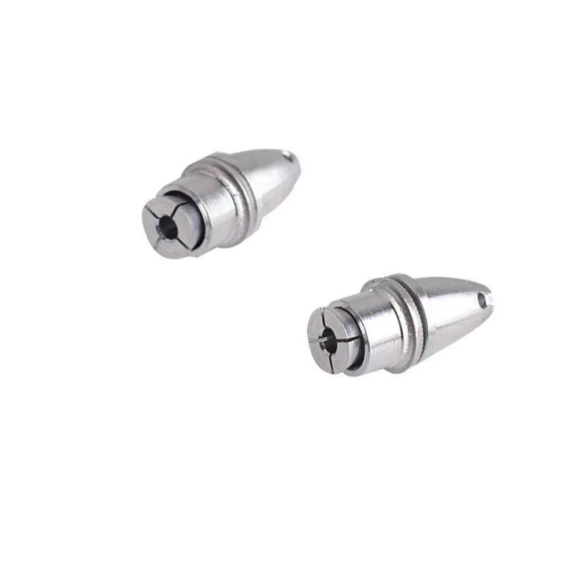 

Fixed wing 3.17 model aircraft accessories bullet head metal paddle clamp 3.0mm 5.0mm brushless motor motor clamp