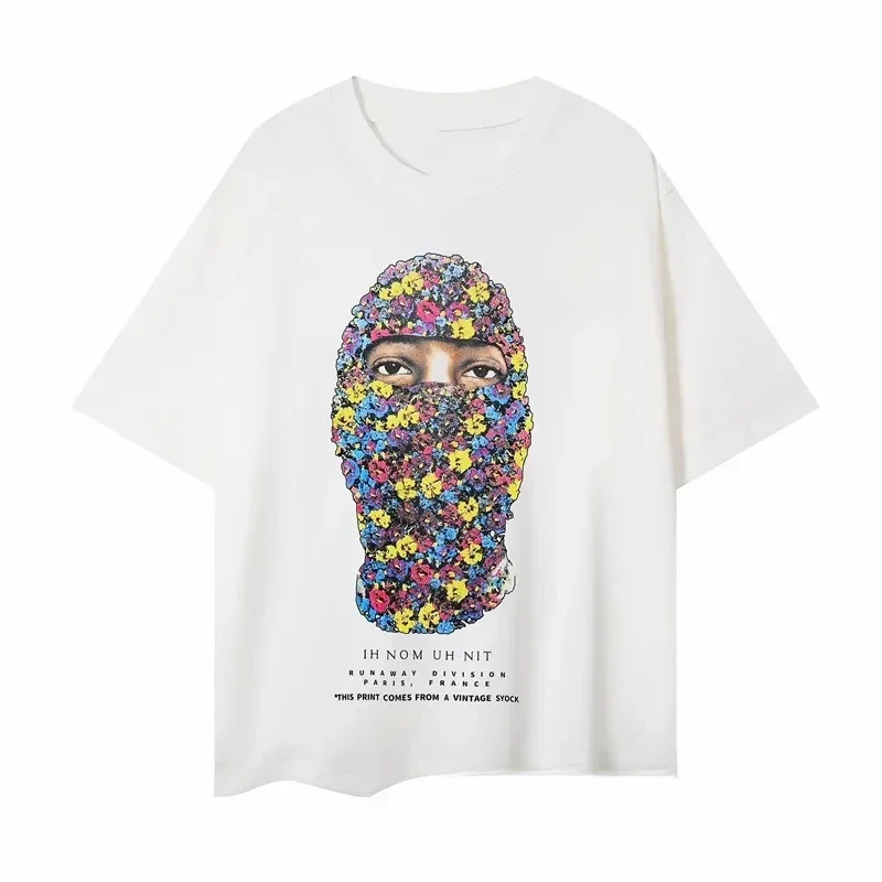 Retro Summer Ih Nom Uh Nit Mens Graphic Cotton T Shirts Pearl High-end Luxury Unisex Style Both of Men and Women