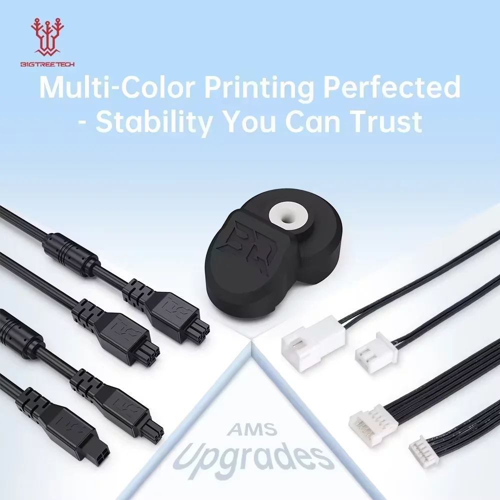 BIGTREETECH AMS Upgrades Panda AMS Slack Panda AMS Cable Panda AMS Guard Inlet Ceramic Ring Protector For BambuLab H2D P1 X1C A1