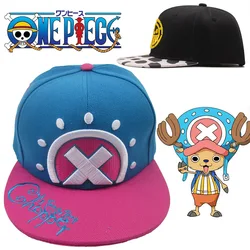 Boné de beisebol único para homens e mulheres, anime Luffy, esportes ao ar livre, boné bordado casual, chapéu snapback hip-hop, chopper