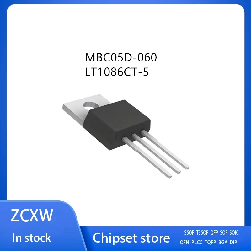 5Pcs/Lot   MBC05D-060 LT1086CT-5 LT1086 CT-5 TO-220