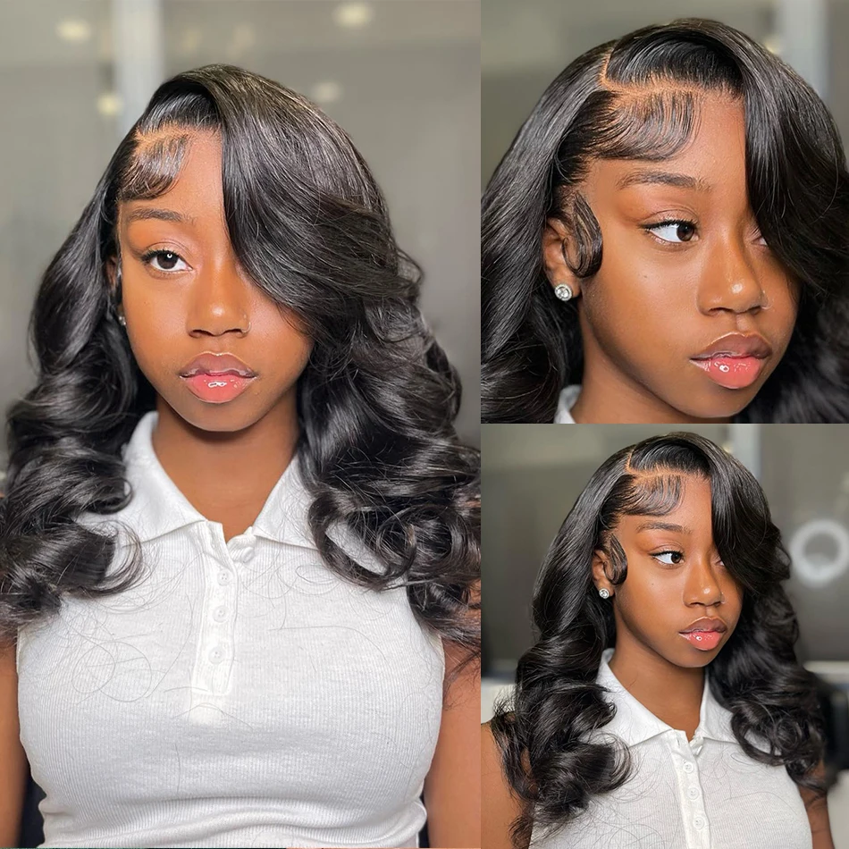 2026 Body Wave Brazilian Human Hair Lace Frontal Wig for Women Pre-Plucked Natural Looking Hair Extensions - view 6