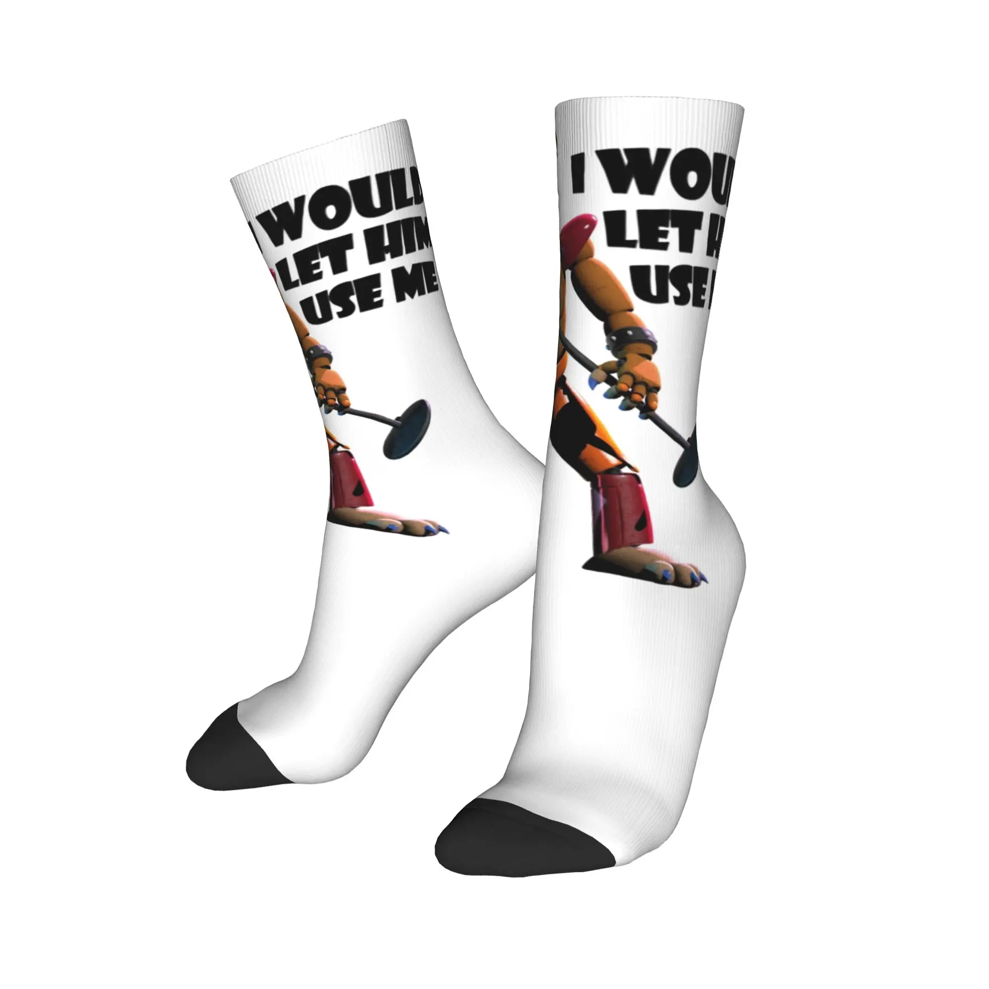 

Модные носки унисекс для экипажа FNAF At Freddys Product Мягкие дышащие носки