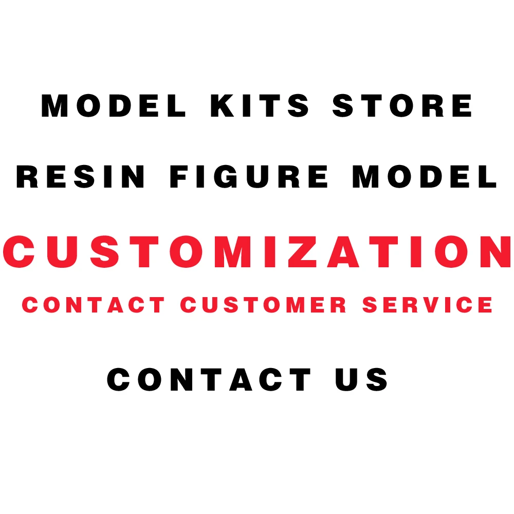 Customized purchase of resin handmade models, please consult customer service