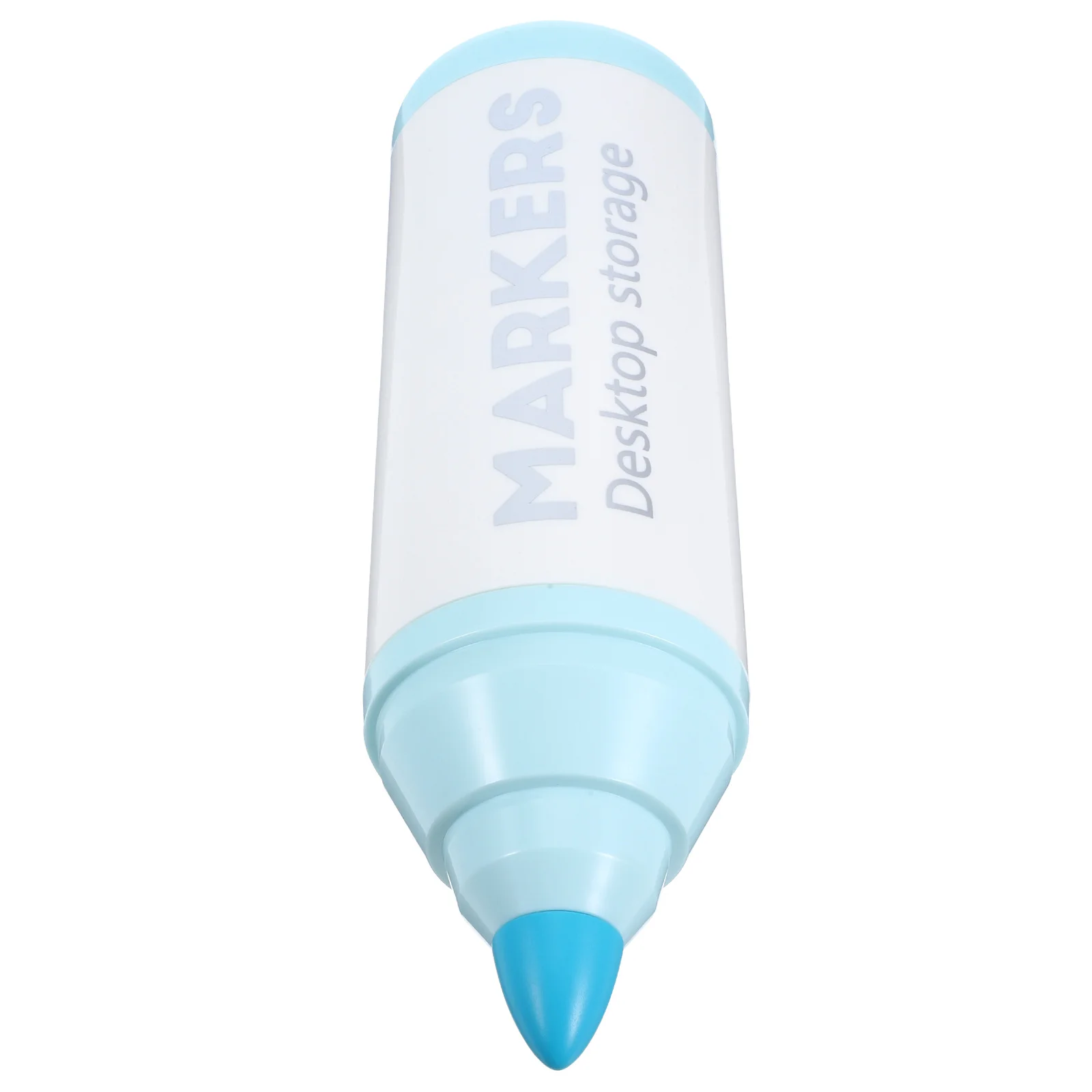 Desktop Pull-Out Pencil Holder Large Capacity Pen Cup Lid Makeup Brush Holder Stationery Organizer Classroom Office Essentials