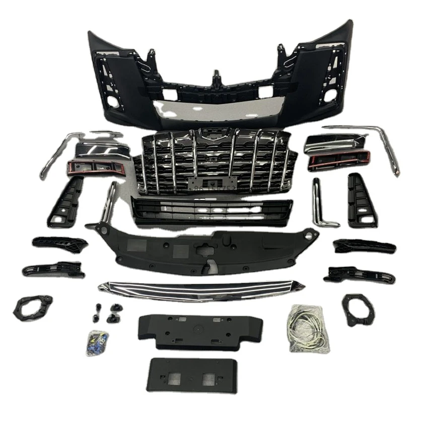 

For Surrounding Exhaust SC Front Face Center Net Rear Bar for 15-23 Elfa Modified Large Car Bumpers