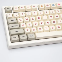 143 Keys Gameboy Childhood Classic Retro Game Key Caps for MX switch mechanical keyboard XDA keycaps Fit 61/64/68/87/96/104/108