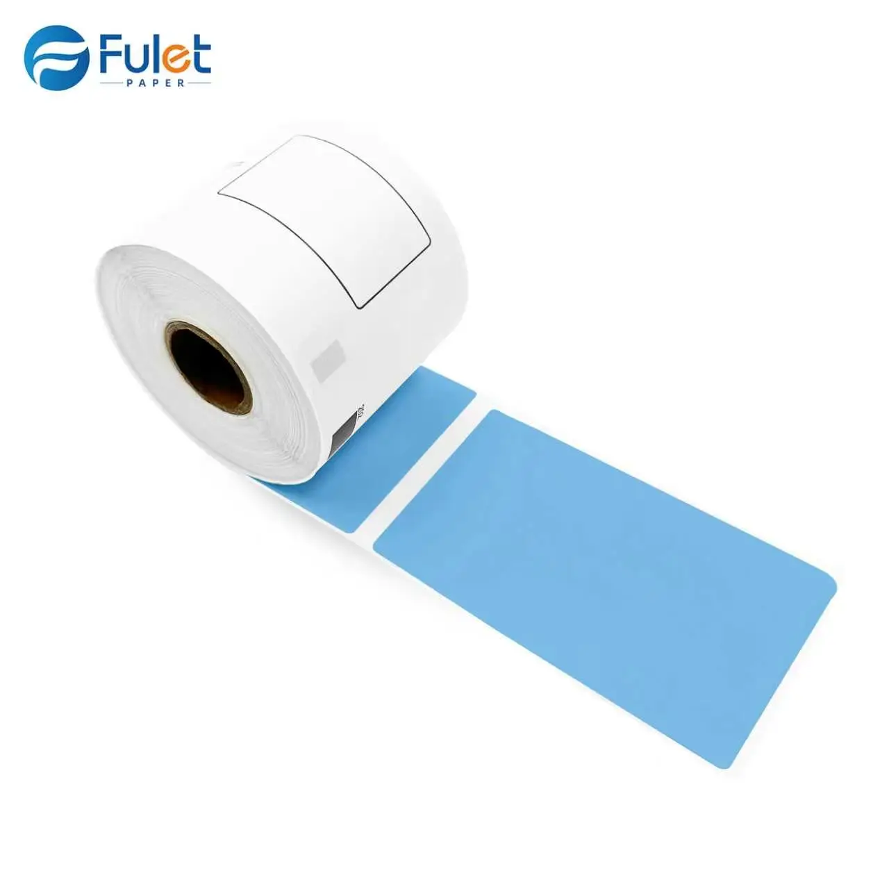 Compatible BROTHER DK 11202 Die Cut 62mm X 100mm Color Paper Label 300 Labels per Roll Without Label Holder