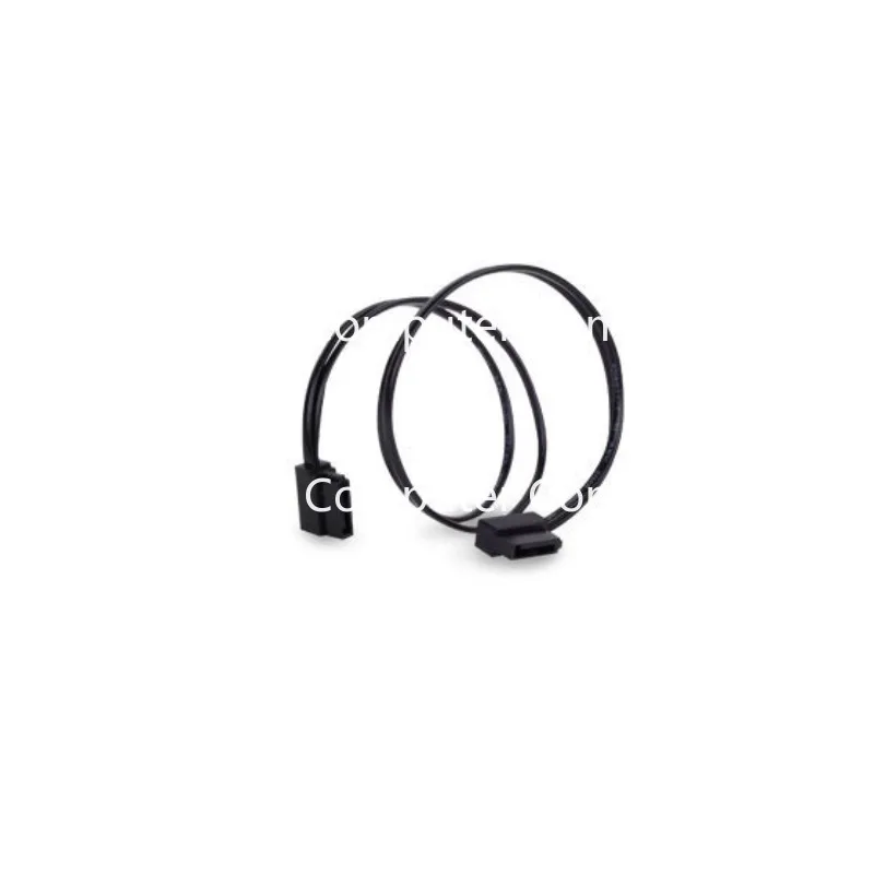 SST-CP11B-300 (Black) Low Profile Ultra Thin 90 Deg 6Gb/s SATA Cable