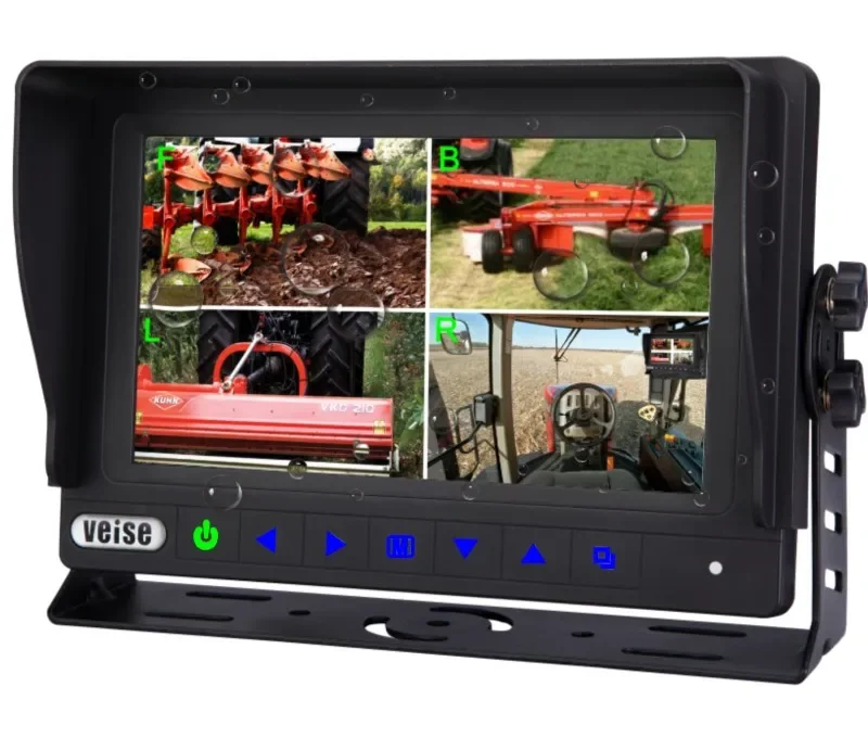 Wired Implement Security Reversing Camera System