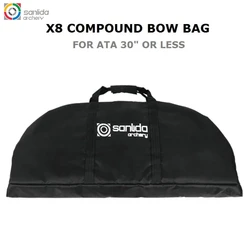 Sanlida X8 Compound Bow Case Storage Portable Handle Bow Bag Holding All Archery Accessories For ATA Less Than 30