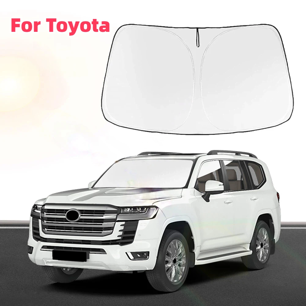 

Car Windshield Sun Shade Covers Visors Auto Front Window Parasol Coche For Toyota CHR C-HR Land Cruiser Highlander Venza Avalon